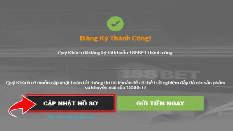 Bet thủ đủ 18 tuổi sẽ được đăng ký tài khoản tại 188Bet